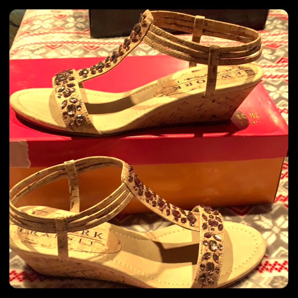 Beaded Dress Wedges